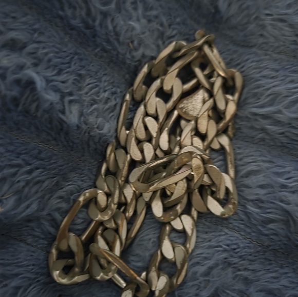 Old Broken Heavy Sterling 925 Chain - Picture 8 of 12